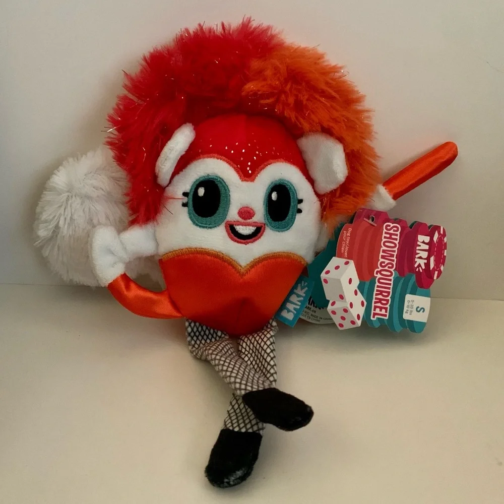 🏆HP🏆 2/$15 Eligible NWT Showsquirrel Bark Dog Toy